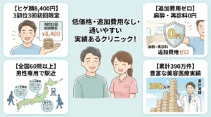 エミナルクリニックメンズの魅力